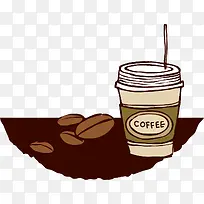 矢量手绘咖啡-空若网 矢量手绘咖啡-空若网