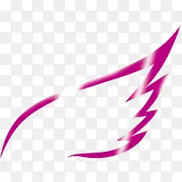 粉色渐变翅膀周年庆-空若网 粉色渐变翅膀周年庆-空若网