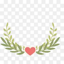 绿叶爱心-空若网 绿叶爱心-空若网