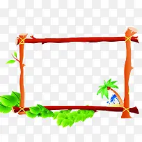 树枝边框-空若网 树枝边框-空若网