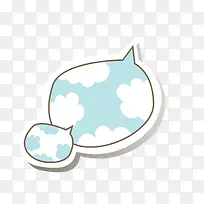 卡通手绘对话框-空若网 卡通手绘对话框-空若网