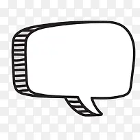 手绘漫画对话框-空若网 手绘漫画对话框-空若网