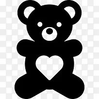 泰迪熊图标-空若网 泰迪熊图标-空若网