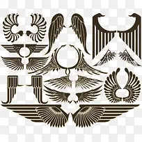 装饰黑色翅膀-空若网 装饰黑色翅膀-空若网