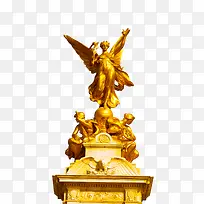 金色雕像-空若网 金色雕像-空若网