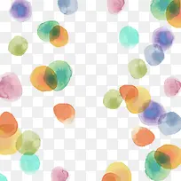 水彩圆点-空若网 水彩圆点-空若网