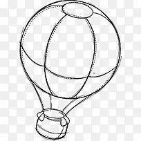 手绘插画线条球体-空若网 手绘插画线条球体-空若网