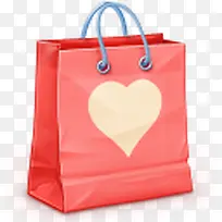 创意摄影红色的纸袋造型-空若网 创意摄影红色的纸袋造型-空若网