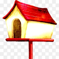 可爱手绘插画树屋设计-空若网 可爱手绘插画树屋设计-空若网