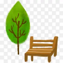 创意树木插画风格-空若网 创意树木插画风格-空若网