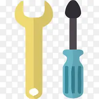 矢量扁平螺丝刀素材-空若网 矢量扁平螺丝刀素材-空若网