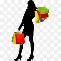 卡通时尚女郎购物-空若网 卡通时尚女郎购物-空若网