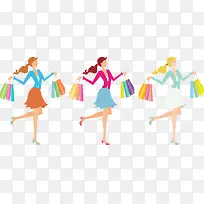 卡通时尚女郎-空若网 卡通时尚女郎-空若网