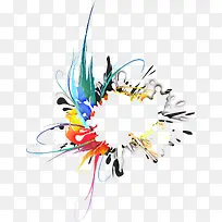 炫彩时尚卡通花纹-空若网 炫彩时尚卡通花纹-空若网