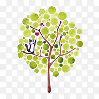 手绘创意树-空若网 手绘创意树-空若网
