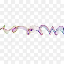 几何曲线彩色线条-空若网 几何曲线彩色线条-空若网