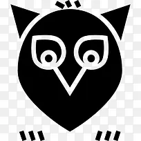 猫头鹰图标-空若网 猫头鹰图标-空若网