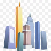 时尚卡通创意建筑景观-空若网 时尚卡通创意建筑景观-空若网