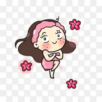 卡通时尚女孩-空若网 卡通时尚女孩-空若网
