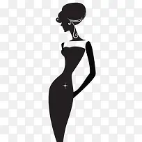 时尚卡通白领美女-空若网 时尚卡通白领美女-空若网