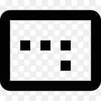 矩形点图标-空若网 矩形点图标-空若网