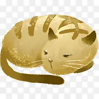 卡通手绘可爱花猫-空若网 卡通手绘可爱花猫-空若网