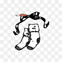 手绘袜子-空若网 手绘袜子-空若网