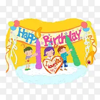 卡通生日派对-空若网 卡通生日派对-空若网