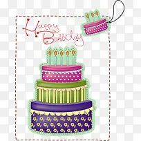 卡通生日蛋糕-空若网 卡通生日蛋糕-空若网