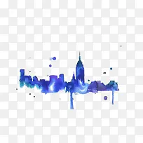 水彩城市-空若网 水彩城市-空若网