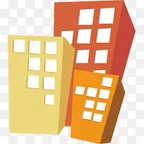 高楼png矢量元素-空若网 高楼png矢量元素-空若网