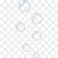 手绘彩色泡泡装饰-空若网 手绘彩色泡泡装饰-空若网