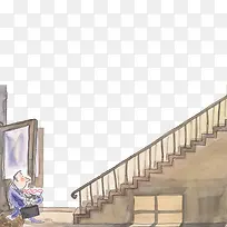 插画上楼-空若网 插画上楼-空若网