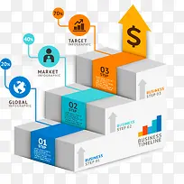 商务信息图表示意图-空若网 商务信息图表示意图-空若网