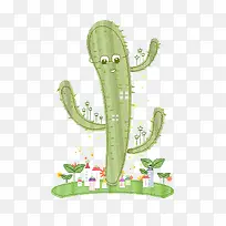 卡通手绘仙人掌-空若网 卡通手绘仙人掌-空若网