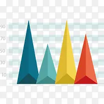 扁平化统计表-空若网 扁平化统计表-空若网