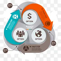 商务信息图表示意图-空若网 商务信息图表示意图-空若网