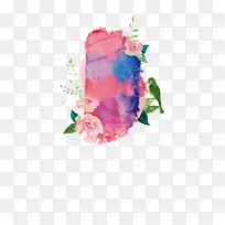 水彩风背景-空若网 水彩风背景-空若网