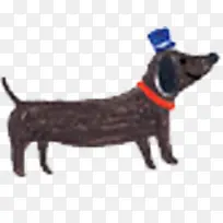 卡通插画小动物狗-空若网 卡通插画小动物狗-空若网