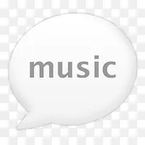 白色对话框music-空若网 白色对话框music-空若网