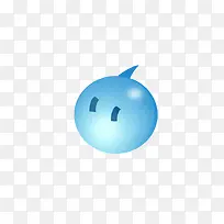 可爱蓝色卡通图片-空若网 可爱蓝色卡通图片-空若网