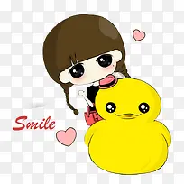 手绘女孩-空若网 手绘女孩-空若网