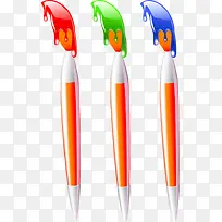 彩色的卡通笔-空若网 彩色的卡通笔-空若网
