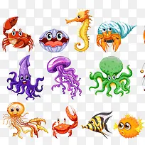 卡通海鲜-空若网 卡通海鲜-空若网