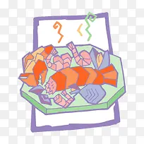 卡通海鲜-空若网 卡通海鲜-空若网