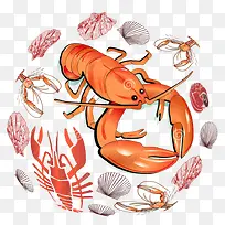 卡通海鲜-空若网 卡通海鲜-空若网