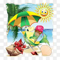 卡通海鲜-空若网 卡通海鲜-空若网