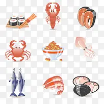 卡通海鲜-空若网 卡通海鲜-空若网