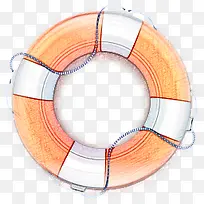 手绘救生圈-空若网 手绘救生圈-空若网