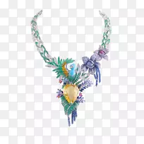 项链、珠宝、宝石、面包车和Arpels耳环.项链-空若网 项链、珠宝、宝石、面包车和Arpels耳环.项链-空若网